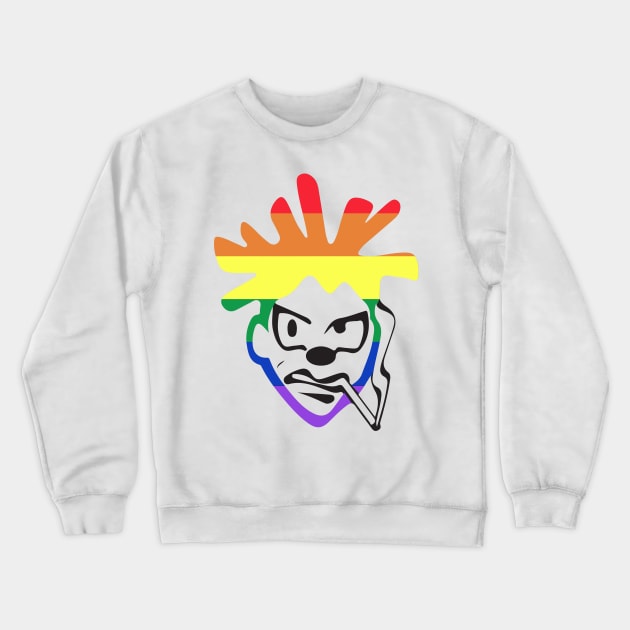 Pissed Pride - Humorous Graphic Crewneck Sweatshirt by Well3eyond